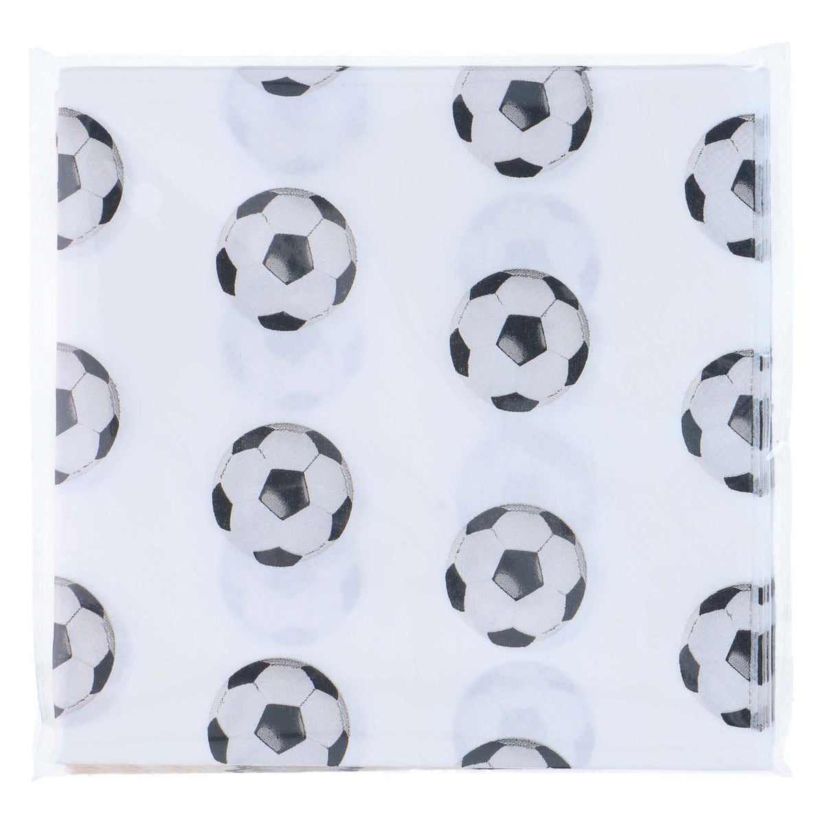 Servilletas de fiesta de fútbol, ​​20ud.