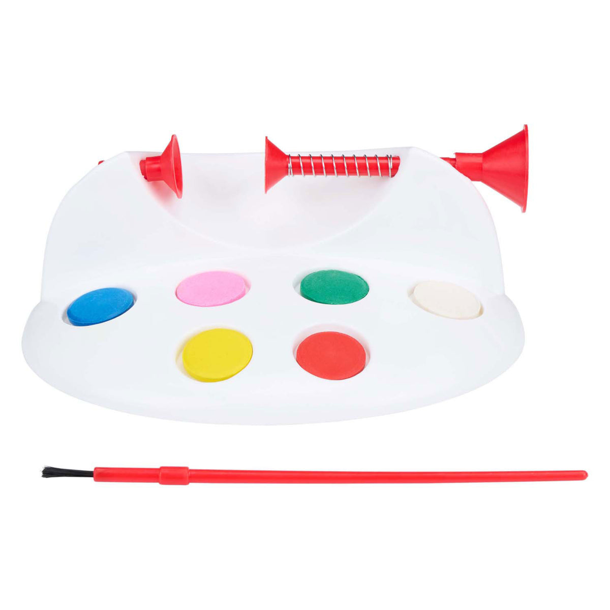 Set para pintar huevos con pincel.