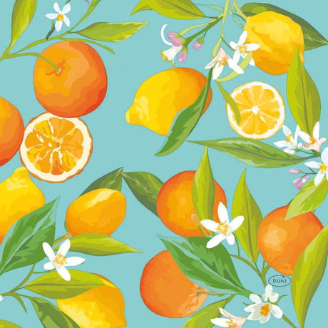 Duni servilletas limonero 33x33cm