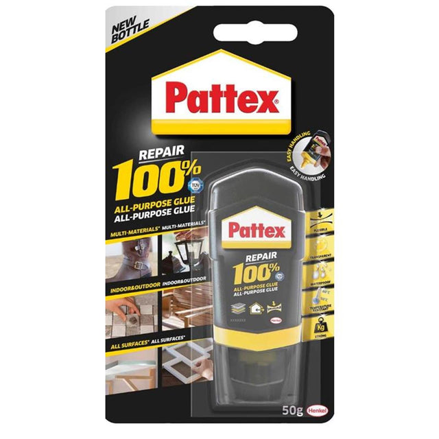 Pattex reparacion 100% pegamento 50gr en blister