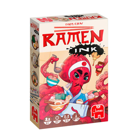 Juego de tinta ramen gigante juego de tinta ramen