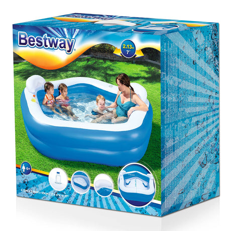 Piscina familiar Bestway oasis pentagonal 213