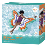 Bestway colchón de aire mariposa arcoiris