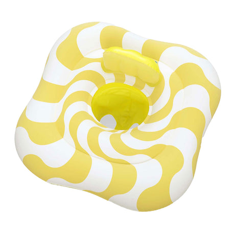 Bestway asiento de natación confort felpa bebé barco piscina 1-2 años multicolor.
