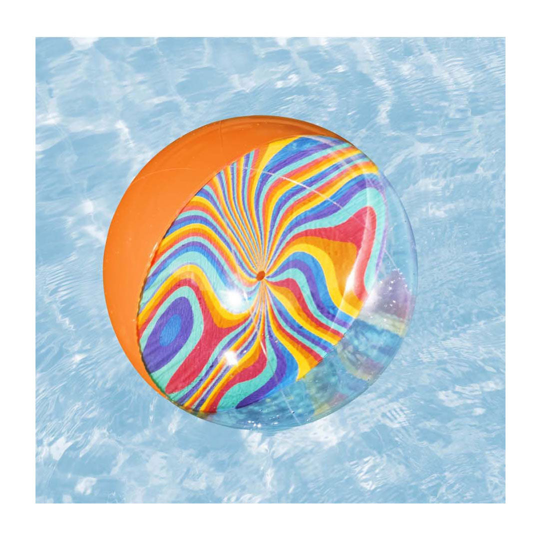 Pelota de playa Bestway con efecto tie-dye, 34 cm