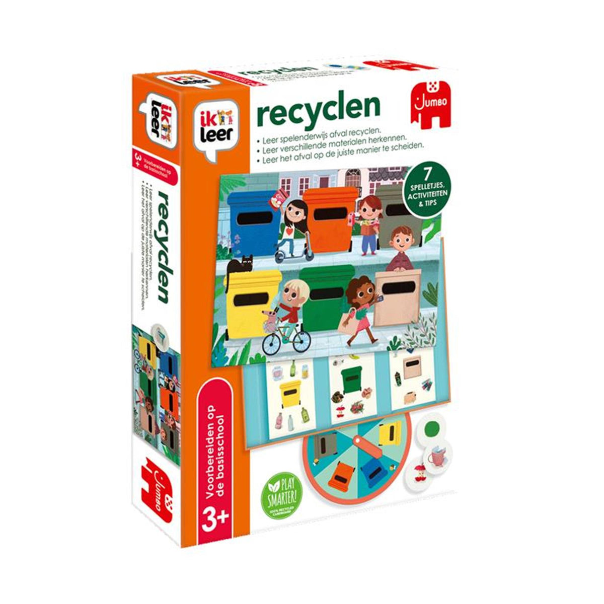Jumbo aprendo a reciclar