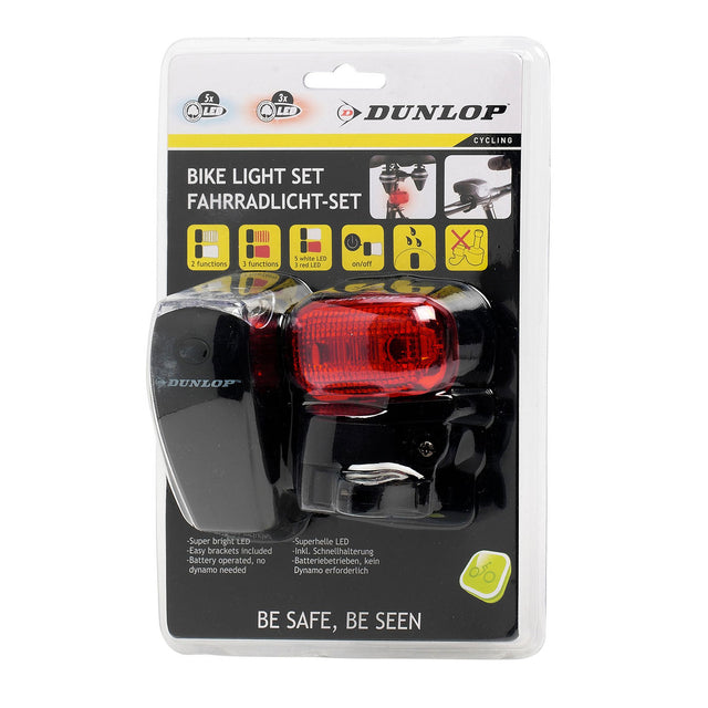 Set de lámpara de bicicleta, 2dlg.