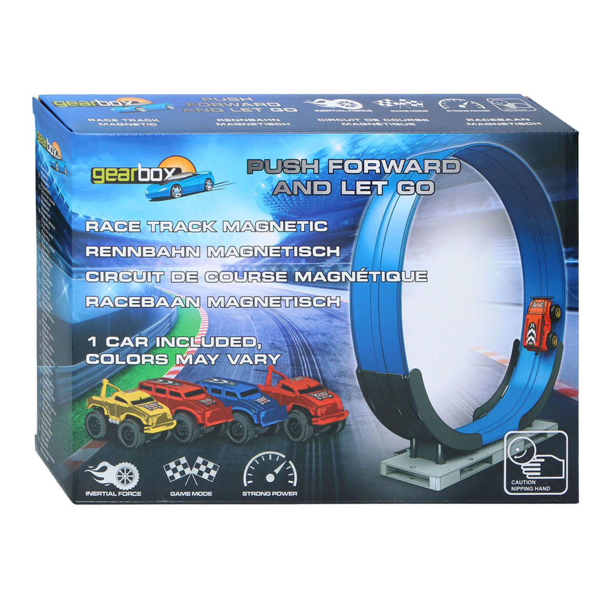 Pista de carreras magnética, 15 uds.