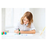 Crayones de cera de colores, 4 uds.