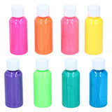 Pintura acrílica neón, 4 uds.