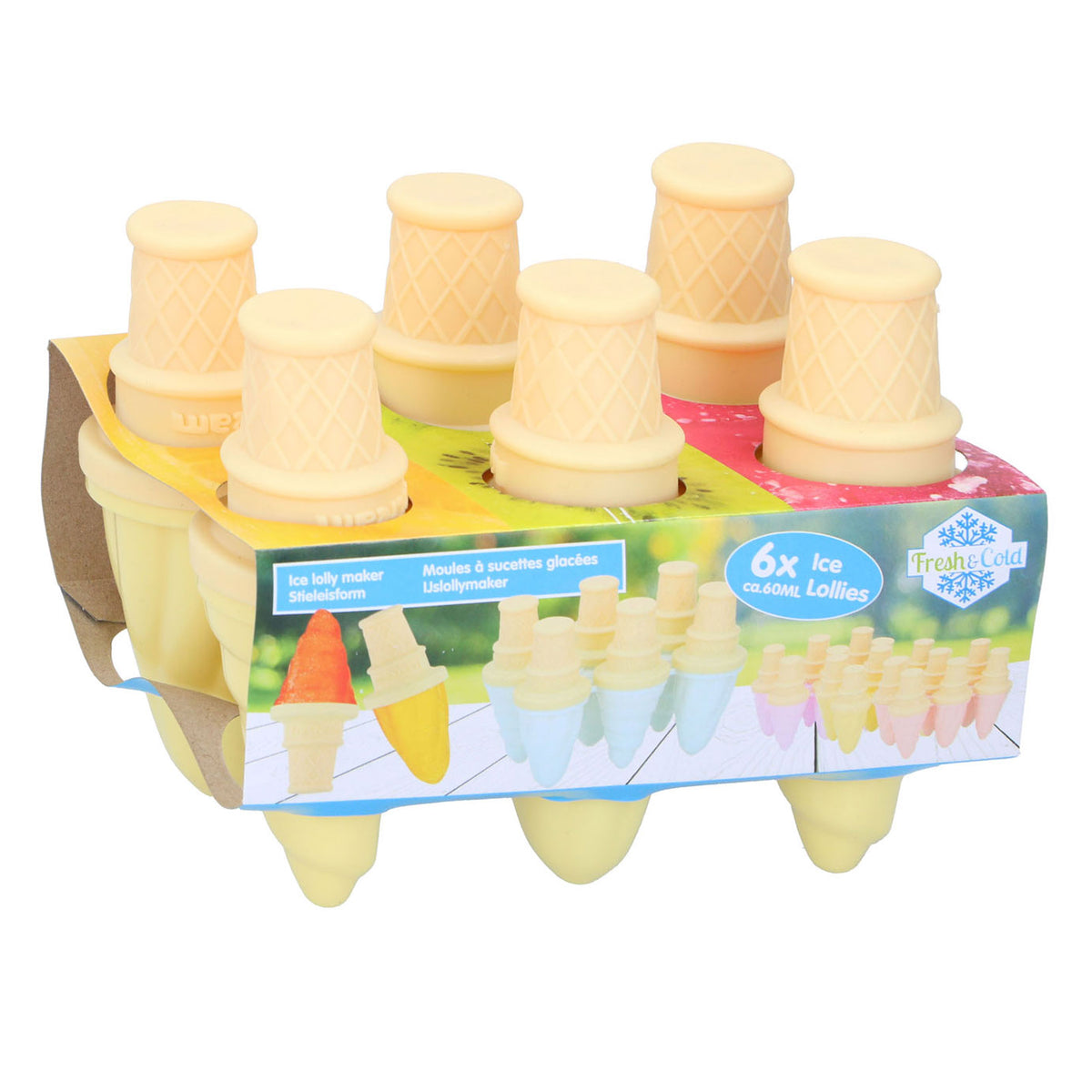 Iicelolly Maker 60ml, 6dlg.