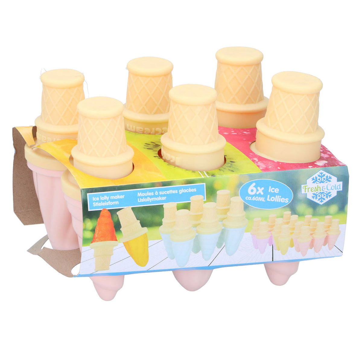 Iicelolly Maker 60ml, 6dlg.