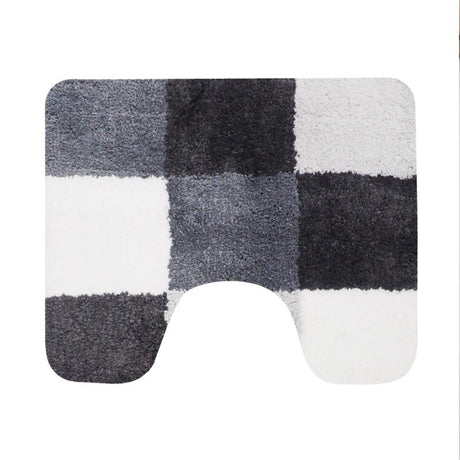 Alfombra de baño Dutch house Brest 60x50cm gris