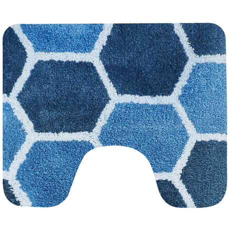 Alfombra de baño Dutch House Rennes 60x50cm azul