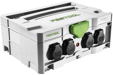 Accesorios Festool festool sys-powerhub sys-ph cable de extensión de 10 metros con 5 enchufes en systainer - 200231
