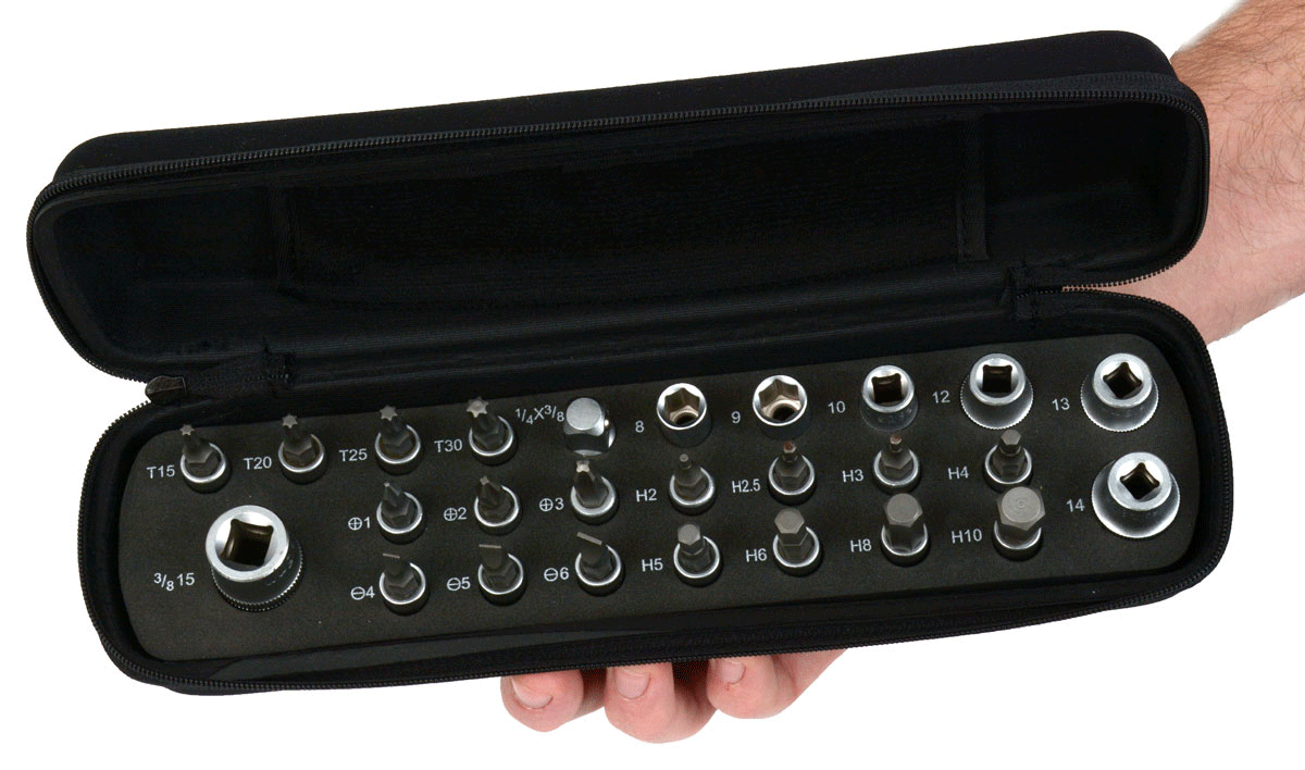 Juego de puntas Radon Pro de 25 piezas