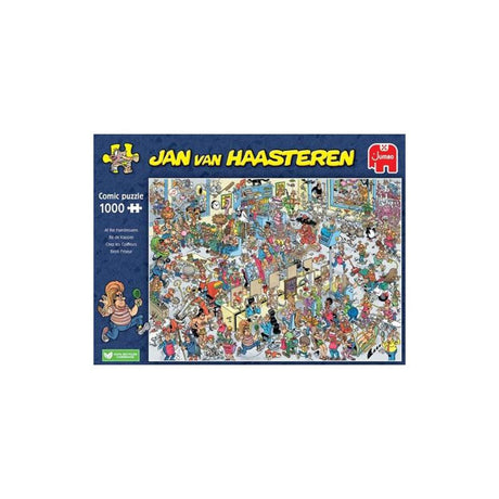 Puzzle Jumbo Jan van Haasteren en la peluquería 1000pzs