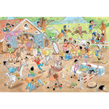 Jumbo jan van hasteren junior puzzle sku 12 360pzs la escuela de equitación