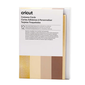 Cricut • tarjetas recortadas neutrales r40