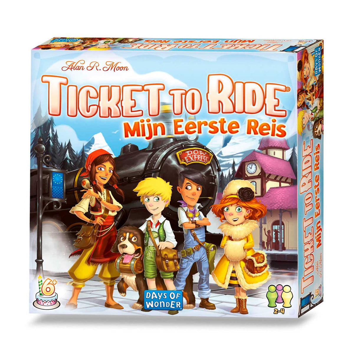 Boleto de Asmodee para montar mi primer juego de mesa de viaje.