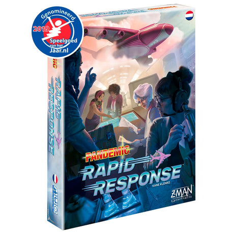 Juego de mesa inglés de respuesta rápida a la pandemia de Asmodee