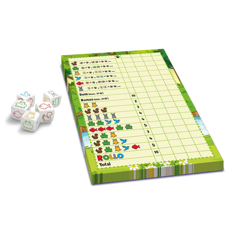 Asmodee rollo - animales yatzee