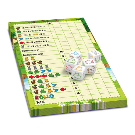 Asmodee rollo - animales yatzee