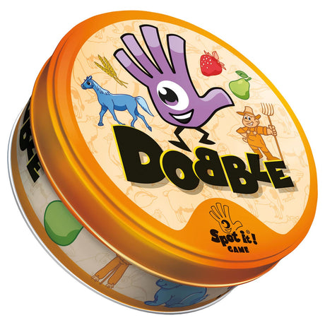 Juego de cartas Dobble Farm a partir de 4 años 2-5 jugadores