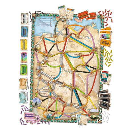 Boleto para viajar de Days of Wonder: juego de mesa de Alemania