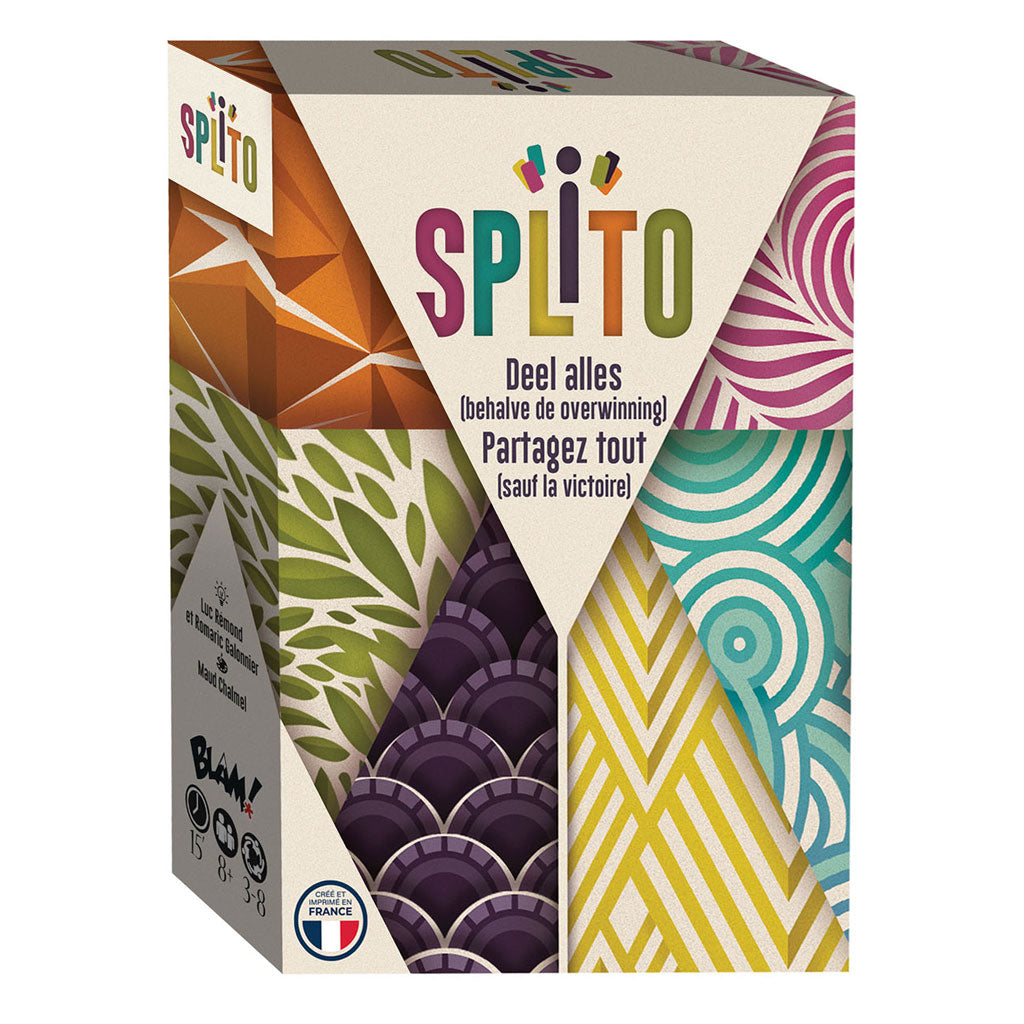 Juego de cartas Asmodee splito