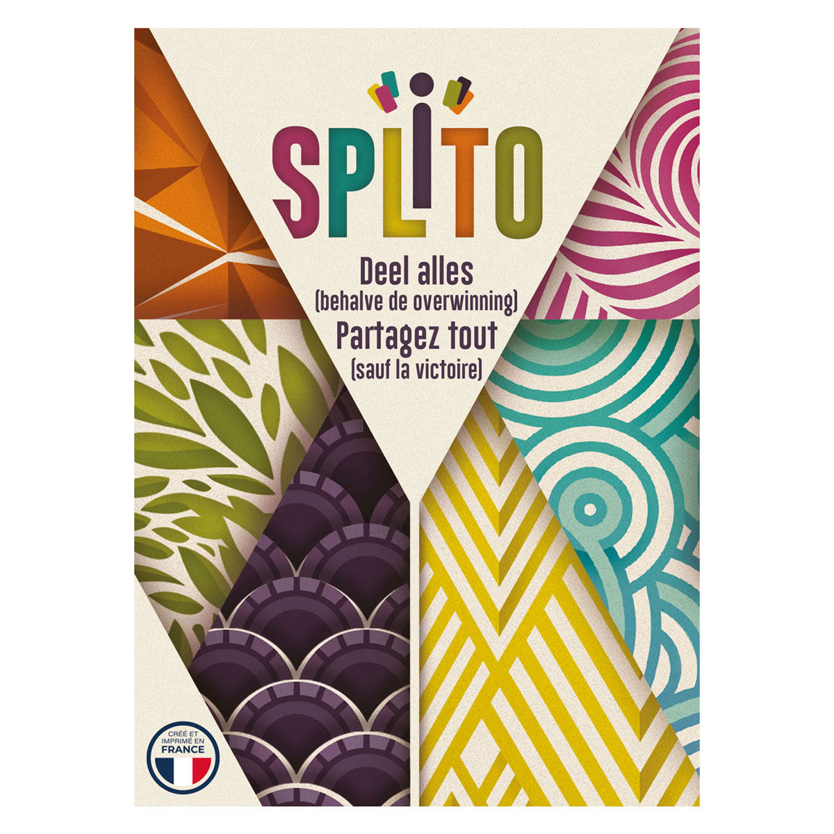 Juego de cartas Asmodee splito