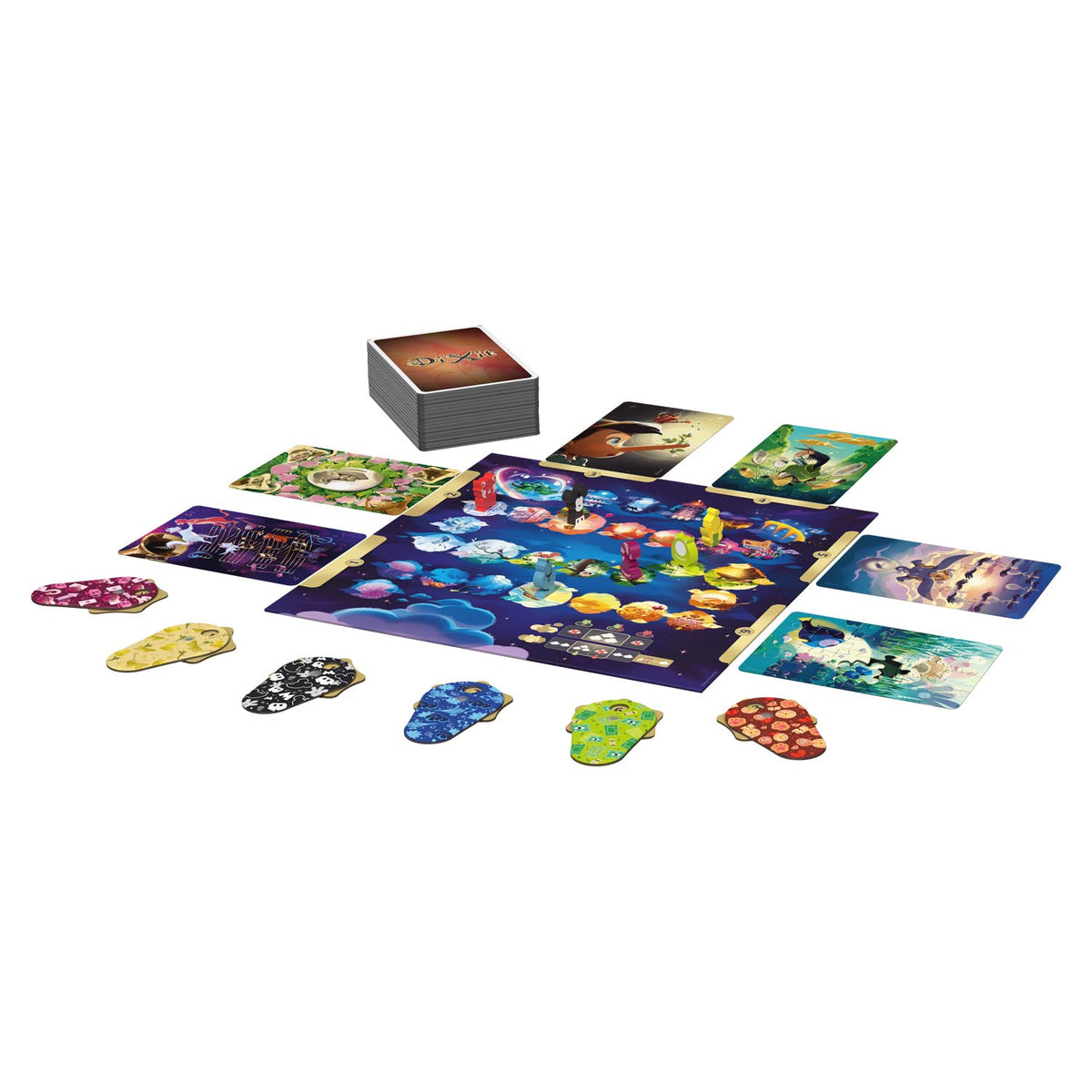 Libellud - dixit disney - juego de mesa creativo - 84 cartas basado en las películas de disney pixar
