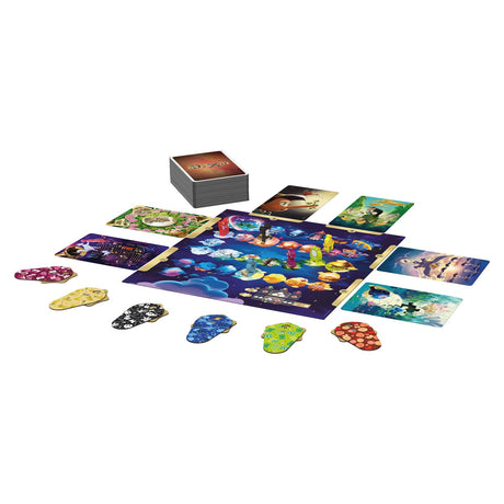 Libellud - dixit disney - juego de mesa creativo - 84 cartas basado en las películas de disney pixar