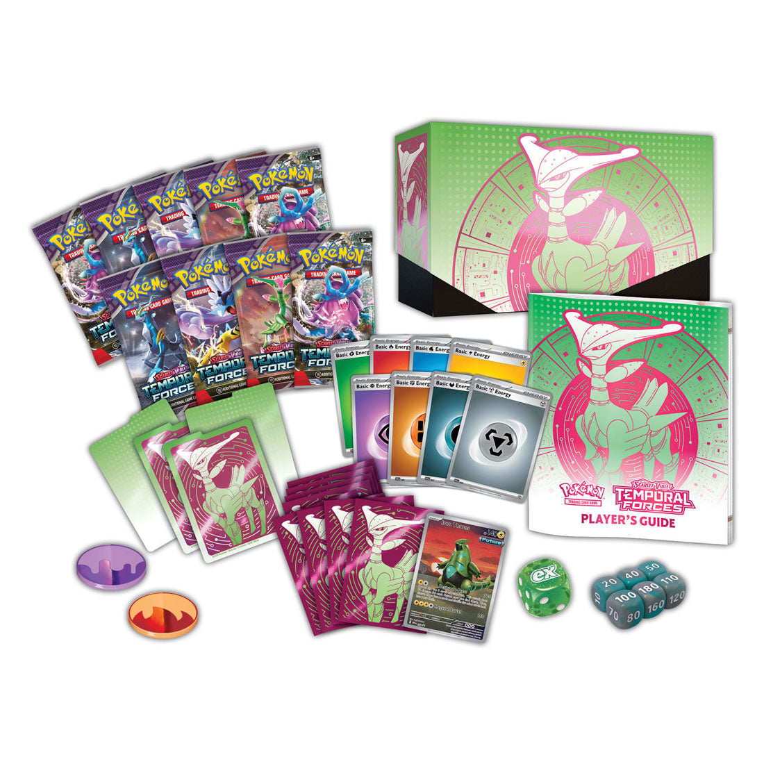 ASMODEE TCS SV05 Box de entrenador de fuerzas temporales