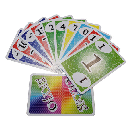 Juego de cartas geronimo games skyjo - juego de mesa - 2-8 jugadores - a partir de 8 años - magilano