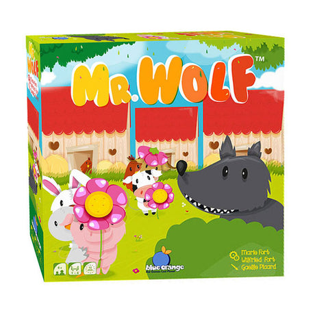 Juegos de Geronimo juego de mesa azul naranja Mr. Wolf
