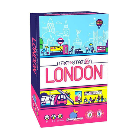Juegos de Geronimo juego de mesa azul naranja next station londres