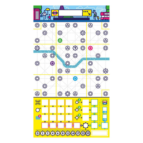 Juegos de Geronimo juego de mesa azul naranja next station londres