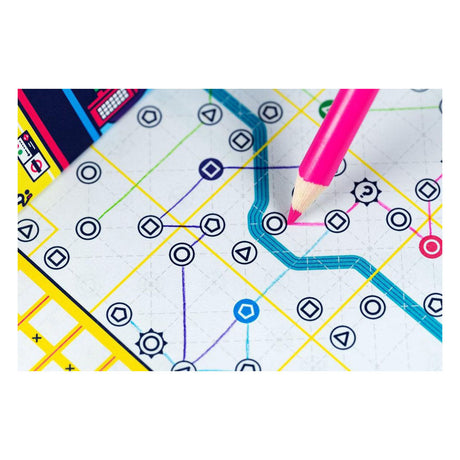 Juegos de Geronimo juego de mesa azul naranja next station londres