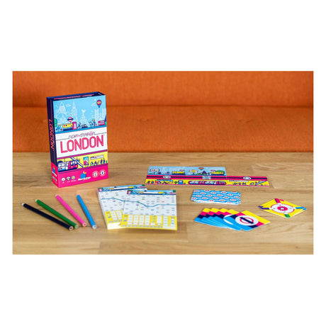 Juegos de Geronimo juego de mesa azul naranja next station londres