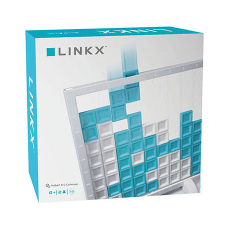 Linkx azul naranja - juegos geronimo - - juego estratégico - a partir de 6 años - 2 jugadores