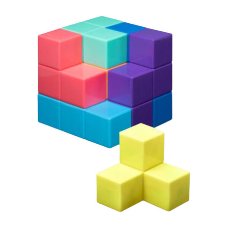Geronimo games cayro juego de bloques magnéticos click clack cube