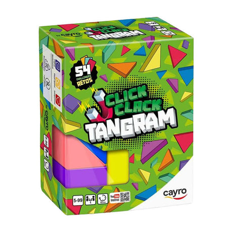 Juegos de geronimo cayro juego de bloques magnéticos click clack tangram