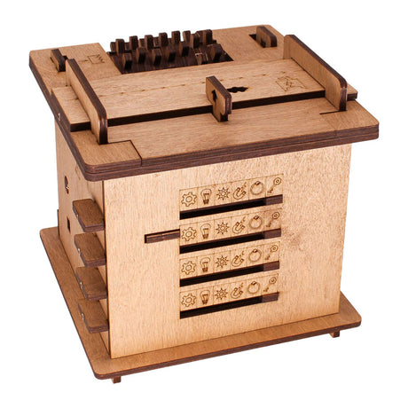 Geronimo games idventure Cluebox rompecabezas cubo - el gato de Schrodinger