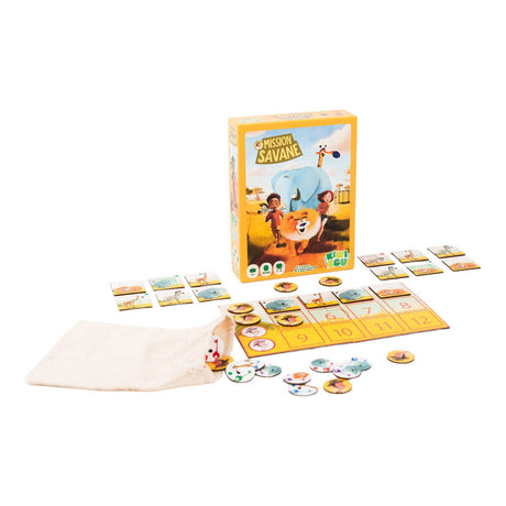 Geronimo games mission savane - - kiwizou - juego infantil - a partir de 5 años - de 1 a 4 jugadores