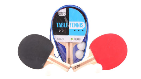 Johntoy John Toy Sports Juego de tenis de mesa activo con 2 pelotas en bolsa de transporte