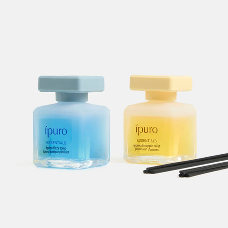 Ipuro set difusor de fragancias tónico gaseoso twist de piña 2x50ml