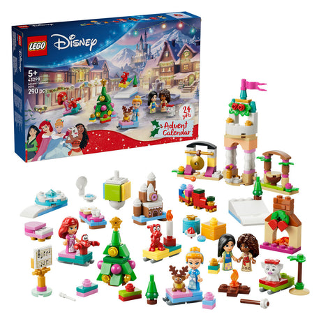 Lego | disney princess adventskalender 2026 speelgoed voor kinderen met poppetjes 2026 - 43298