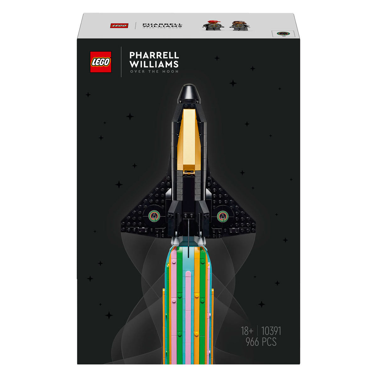 Lego iconos 10391 a la luna con pharrell williams