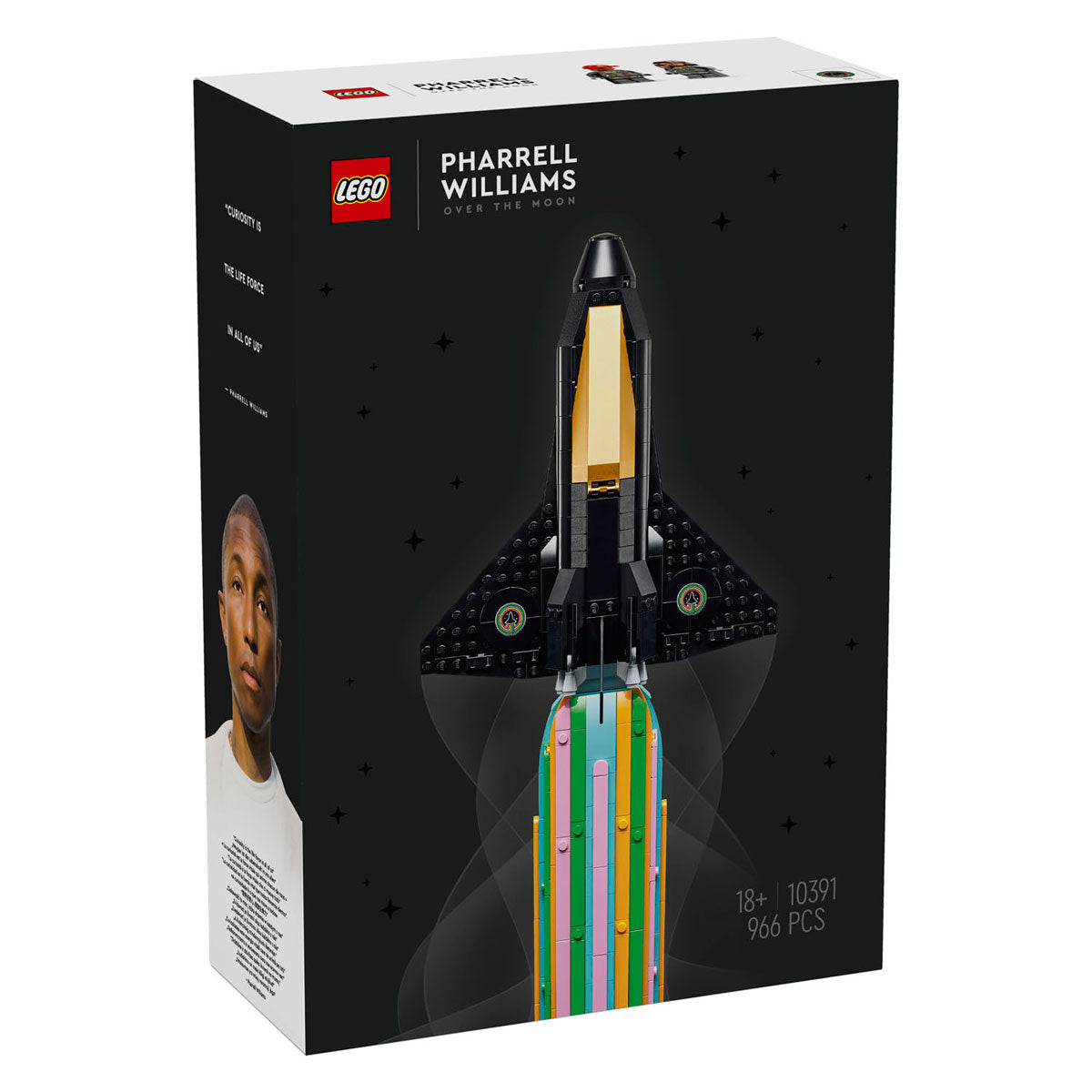 Lego iconos 10391 a la luna con pharrell williams